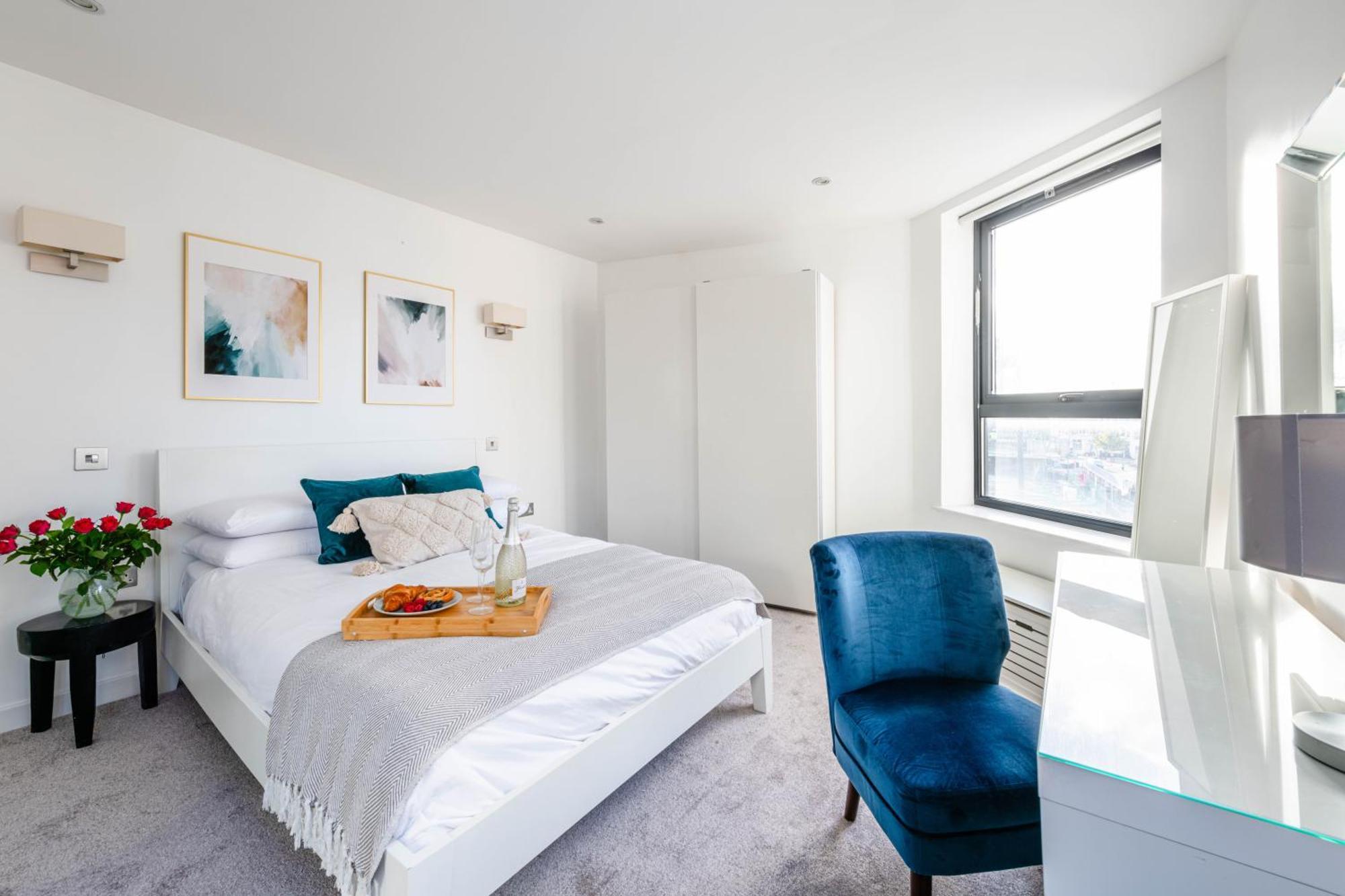 Stylish 1 Bedroom Apartment Kings Cross Ideal For 4 Guests By City Apartments Uk London Luaran gambar